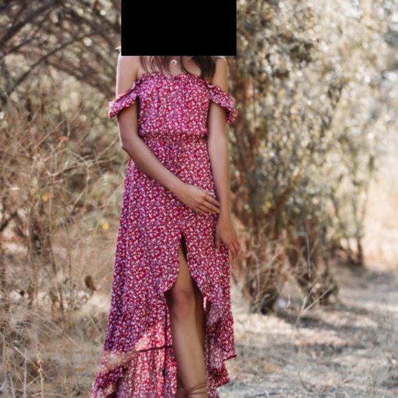 Floral Maxi Dress - AUGUSTE brand "Willow Day Dress" - Size 6 - Picture 2 of 4